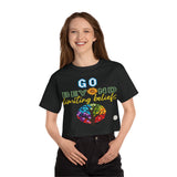 Go Beyond Limiting Beliefs Cropped T-Shirt T-Shirt - Thathoodyshop
