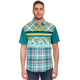 Lemon Zest S/S Button Down Shirt Short Sleeve Button Down Shirt - Thathoodyshop