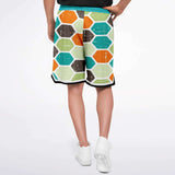 My Geo Life Basketball Shorts Basketball Short Rib - AOP - Thathoodyshop