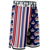 Long Live the Queen Basketball Shorts Basketball Short Rib - AOP - Thathoodyshop