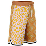 Coral Gables Basketball Shorts Basketball Short Rib - AOP - Thathoodyshop