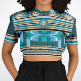 Balanced Life Cropped Sweater Cropped Short Sleeve Sweater - Thathoodyshop