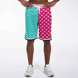Jubilee's Garden Basketball Shorts Basketball Short Rib - AOP - Thathoodyshop