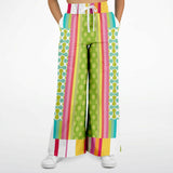 Green Anjou Pear Hobo Patchwork Bellbottoms Bellbottoms - Thathoodyshop
