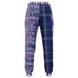 Norma Jean Purple Floral Fleece Joggers Joggers - Thathoodyshop
