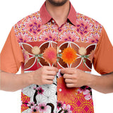 Yamagami S/S Button Down Shirt Short Sleeve Button Down Shirt - AOP - Thathoodyshop