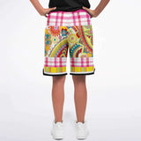 Ashbury Heights Paisley Basketball Shorts Basketball Shorts - Thathoodyshop
