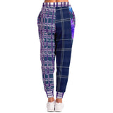 Norma Jean Purple Floral Fleece Joggers Joggers - Thathoodyshop
