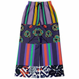 Purple Flurry Flare Leg Joggers Flare Joggers - Thathoodyshop