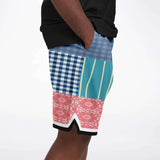 Flamingo Road Basketball Shorts Basketball Short Rib - AOP - Thathoodyshop