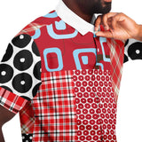 Red Pacific Palisades Button Down Shirt Short Sleeve Button Down Shirt - Thathoodyshop
