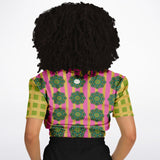 Jambalaya Deluxe Cropped Sweater Cropped Short Sleeve Sweater - Thathoodyshop