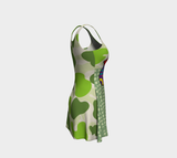 Funhouse Swirl II Dress Flare Dress - Thathoodyshop