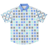 Blue Skies Ahead S/S Button Down Shirt Short Sleeve Button Down Shirt - AOP - Thathoodyshop