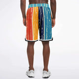 Paradise Road Basketball Shorts Basketball Short Rib - AOP - Thathoodyshop