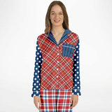 Serendipity Pajama Set  - Ladies Women's Satin Pajamas - Thathoodyshop