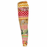 Yogananda Floral Stripe Patchwork Unisex Eco-Poly Joggers Joggers - Thathoodyshop