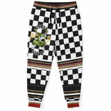 THS Snake Bite Checkmate Fleece Joggers Fashion Jogger - AOP - Thathoodyshop