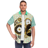 Punk This S/S Button Down Shirt Short Sleeve Button Down Shirt - AOP - Thathoodyshop