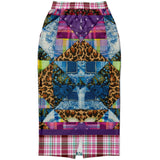 Gypsy Queen Purple Pocket Maxi Skirt Long Pocket Skirt - Thathoodyshop