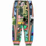 THS Snake Bite Camo Patchwork Cargo Sweats Cargo Joggers - Thathoodyshop
