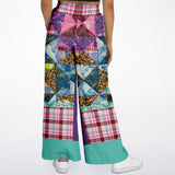 Gypsy Queen Purple Flare Leg Joggers Athletic Flare Jogger - AOP - Thathoodyshop