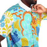 Blue Bullwinkle S/S Button Down Shirt Short Sleeve Button Down Shirt - AOP - Thathoodyshop