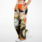 Dance Steps Pinstripe Flare Leg Joggers Bellbottoms - Thathoodyshop