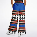 Gold Line Blue Flare Leg Joggers Flare Joggers - Thathoodyshop