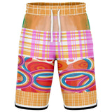Solar Flare Basketball Shorts Basketball Short Rib - AOP - Thathoodyshop