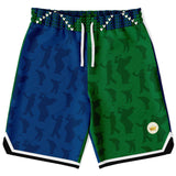 Golf Edinburgh Basketball Shorts Basketball Short Rib - AOP - Thathoodyshop