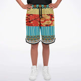 Cheery-Cherry Basketball Shorts Basketball Short Rib - AOP - Thathoodyshop