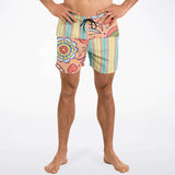 So Good! Dunkies Swim Trunks Men - AOP - Thathoodyshop