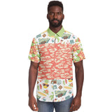 Surf's Up Kowabunga S/S Button Down Shirt Short Sleeve Button Down Shirt - AOP - Thathoodyshop