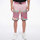 Give Me Some Sugar Basketball Shorts Basketball Short Rib - AOP - Thathoodyshop