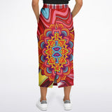 Hippy-Dippy Mandala Long Pocket Skirt Long Pocket Skirt - Thathoodyshop