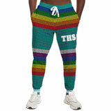 Green Mosaic OG San Diego Fleece Joggers Joggers - Thathoodyshop