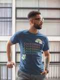 Peace Love & California Tee - Thathoodyshop