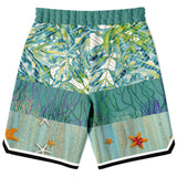 My Little Mermaid Basketball Shorts Basketball Short Rib - AOP - Thathoodyshop