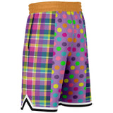 Mercury Retrograde Purple Vertical Basketball Shorts Basketball Shorts - Thathoodyshop