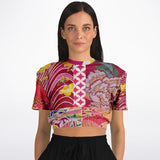 Queen Lili'uokalani Cropped Sweater Crop Top - Thathoodyshop