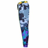 THS Snake Bite Patchwork Camo Fleece Joggers Joggers - Thathoodyshop