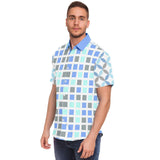 Blue Skies Ahead S/S Button Down Shirt Short Sleeve Button Down Shirt - AOP - Thathoodyshop