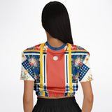 Porcelain Fleur Cropped Sweater Cropped Sweater - Thathoodyshop