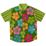 The Tiki God S/S Button Down Shirt Short Sleeve Button Down Shirt - AOP - Thathoodyshop