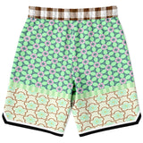 Melon Balls Basketball Shorts Basketball Short Rib - AOP - Thathoodyshop