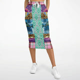 Gypsy Queen Purple Pocket Maxi Skirt Long Pocket Skirt - Thathoodyshop