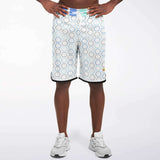 Blues Skies Ahead Basketball Shorts Basketball Short Rib - AOP - Thathoodyshop