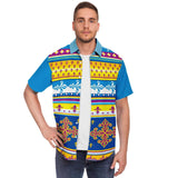 Royal Flush S/S Button Down Shirt Short Sleeve Button Down Shirt - AOP - Thathoodyshop