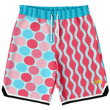 Polka Time Basketball Shorts Basketball Short Rib - AOP - Thathoodyshop